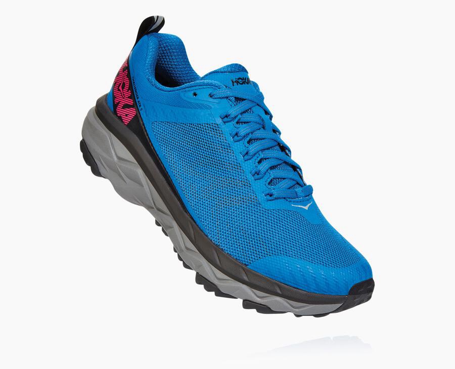 Hoka One One Trainers Womens Blue - Challenger ATR 5 - 56930AQGZ